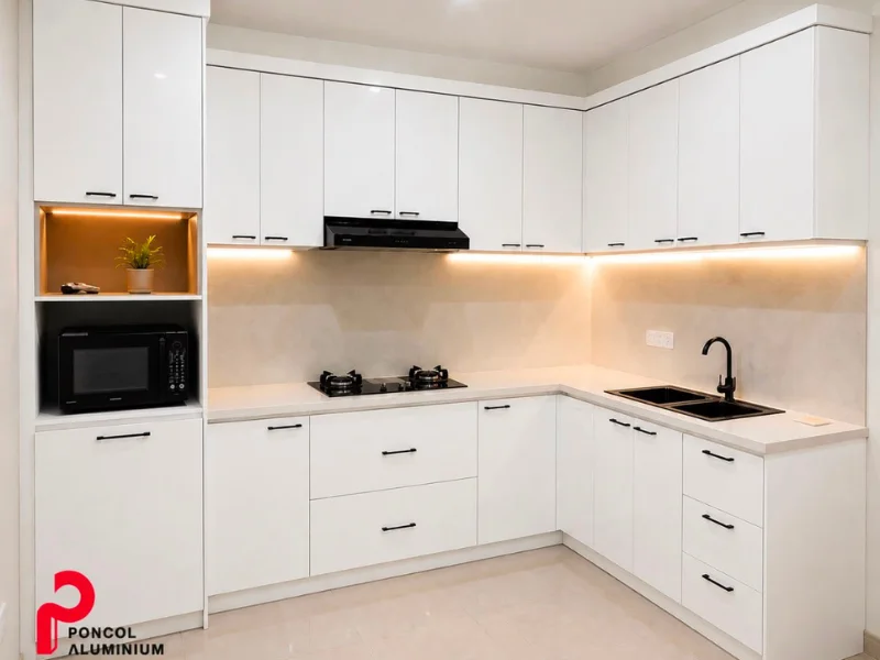 Kitchen Set Poncol Alumunium